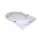 Qtap Сидіння для унітаза підлогового (Vlasta) 560&times;363&times;30 мм, White, з мікроліфтом, Slim Duroplast, Quick