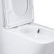 Унітаз підлоговий Qtap Tern Ultra Quiet безобідковий із сидінням Soft-Close QT17222175AUQ1W White