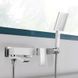 Змішувач для ванни Qtap Swan Cascada з поворотним виливом (з душовим гарнітуром) QTSWA260CRM45565 Chrome SD00051689 фото