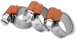 Хомут черв'ячний W1 FORCE ORANGE 11-18 мм, DB 11-18/9PB 1666470595 фото