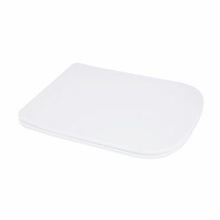 Qtap Сидіння для унітаза підлогового (Aries) 445&times;360&times;30 мм, White, з мікроліфтом, Slim Duroplast, Quick Release SD00054056 фото