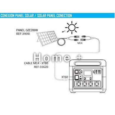 Зарядна станція GENERGY ZERO GZE-1515 1484 Вт/год 240000193 фото