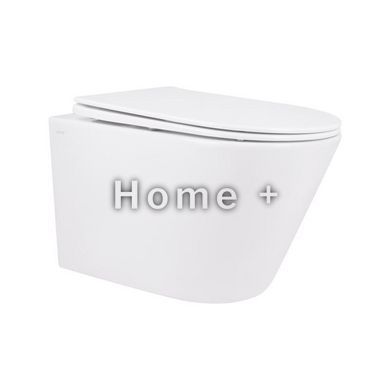 Унітаз підвісний Qtap Swan безобідковий із сидінням Soft-close QT16335178W SD00036227 фото