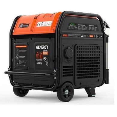 Генератор инверторный бензиновый GENERGY CRETA SILENT RC 7,5 кВт 240072090 фото