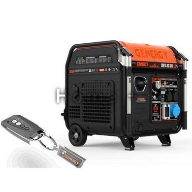 Генератор инверторный бензиновый GENERGY CRETA SILENT RC 7,5 кВт 240072090 фото