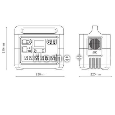 Зарядна станція GENERGY ZERO GZE-1515 1484 Вт/год 240000193 фото