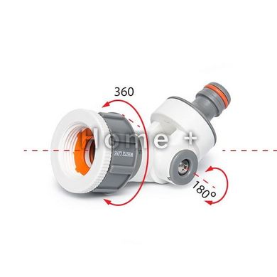 Адаптер обертовий на кран із внутрішньою різзю 1"/3/4", WHITE LINE, WL-2194 1354280542 фото