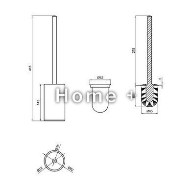 Ершик для унитаза Qtap Liberty CRM 1157-1 SD00040052 фото