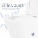 Унітаз підвісний Qtap Swan безобідковий із сидінням Soft-close QT16335180W