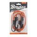Резиновый шнур с крючками, 2 х 60см, PVC BUNGEE CORD HOOK, BCH2-08060OR-B Польша