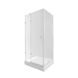 Набор Qtap душевая кабина Capricorn CRM1018RC6 Clear 2020x1000x800 мм + поддон Tern 301812C 100x80x12 см с