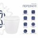 Унітаз підвісний Qtap Swan безобідковий із сидінням Soft-close QT16335178W