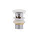 Qtap Pop-up Донний клапан для біде з переливом 70х70х227.5mm White
