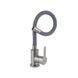 Смеситель для кухни Brinex Pure 015F3 с гибким изливом Nickel/Grey BRIPUR015F3NKG