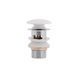 Qtap Pop-up Донний клапан для біде з переливом 70х70х227.5mm White