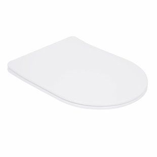 Qtap Сидіння для унітаза (Robin New, Scorpio New 520) 460x362x50 мм, White, з мікроліфтом, Slim Duroplast, SD00053475 фото