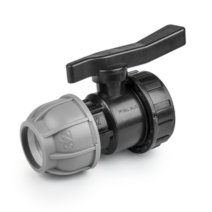 Кран для труб PE, 25 мм, PN10, з внутрішньою різзю 3/4", DSRA10V25F34 1354288666 фото