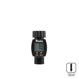 Лічильник витрати води з внутрішньою і зовнішньою різьбою 3/4", BLACK LINE, ECO-3110 ECO-3110 фото