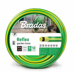 Шланг для поливання п'ятишаровий армований TRICOT REFLEX 1/2" 30 м, WFR1/230 Польща 1354276690 фото