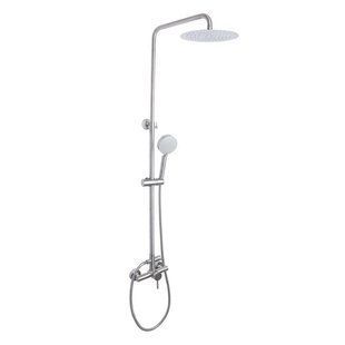 Душова система для душу Lidz Aria 1020 на два споживачі (k35) LDARI1020NKS46114 Nickel SD00052238 фото