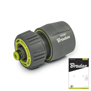 LIME LINE SOFT Конектор для шланга 1/2" STOP, LE-S2140K Польща 1354288493 фото