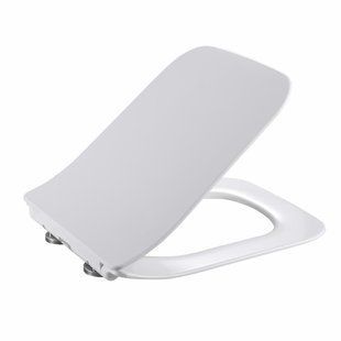 Qtap Сидіння для унітаза (Crow 640) 460x350x47 мм, White, з мікроліфтом, Slim Duroplast, Quick Release QTSC179W48700 SD00054824 фото