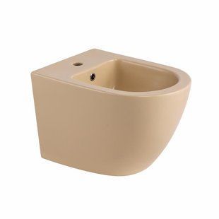 Биде подвесное Qtap Robin 515x370x350 мм, Beige QT13551381GSB SD00054286 фото
