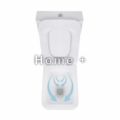 Унітаз-компакт Qtap Kalao безобідковий із сидінням Soft-close QT08221213AW SD00046562 фото