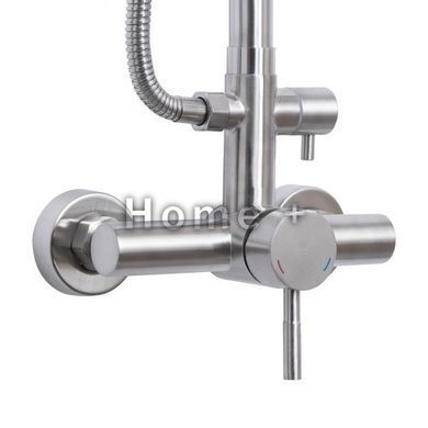 Душевая система для душа Lidz Aria 1020 на два потребителя (k35) LDARI1020NKS46114 Nickel SD00052238 фото