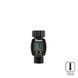 Счетчик расхода воды с внутренней и наружной резьбой 3/4", BLACK LINE, ECO-3110