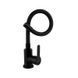 Смеситель для кухни Brinex Pure 015F3 с гибким изливом Black Matt BRIPUR015F3BLM