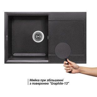 Кухонна мийка Lidz 790x495/230 GRF-13 (LIDZGRF13790495230) SD00043314 фото