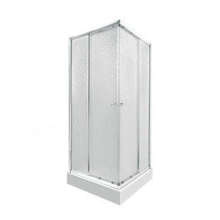 Набор Qtap душевая кабина Presto CRM1088SP5 Pear 1970x800x800 мм + поддон Tern 308812C 80x80x12 см с сифоном SD00048937 фото