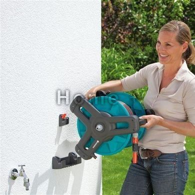 Котушка для шланга настінна Gardena 50 + набір фітингів 08009-20.000.00 фото