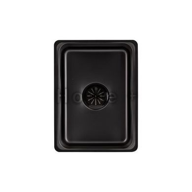 Мийка для кухні інтегрована Lidz Handmade H6845B Brushed Black PVD 3,0/1,0 мм LDH6845BRUBLM49456 SD00055580 фото