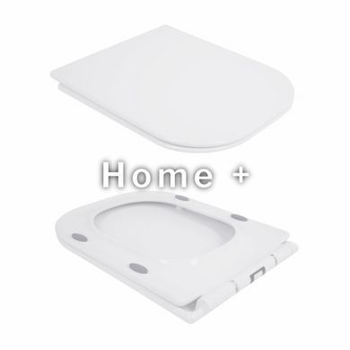 Унітаз-компакт Qtap Nando безобідковий із сидінням Soft-close QT12221222AW SD00046563 фото