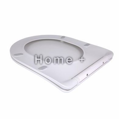 Qtap Сидіння для унітаза підлогового (Dove) 425&times;363&times;30 мм, White, з мікроліфтом Slim Duroplast, Quick Release SD00053462 фото