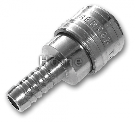 Конектор на шланг 6 мм STAL-CHROM, SE3-2SH/STEEL