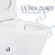 Унитаз-компакт Qtap Scorpio безободковый Ultra Quiet с сиденьем Soft-close QT14222125AUQW