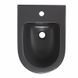 Биде подвесное Qtap Robin 515x370x350 мм, Anthracite QT13551381GAN