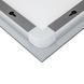 Дзеркало Qtap Mideya 800х700 з LED-підсвіткою Touch, з антизапотіванням, з димером, рег. яскравості Reverse