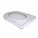 Qtap Сидіння для унітаза підлогового (Dove) 425&times;363&times;30 мм, White, з мікроліфтом Slim Duroplast, Quick Release