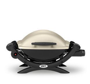 Газовий гриль Weber Q 1000, титановий 50060075 фото