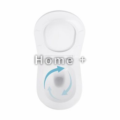 Унітаз підвісний Qtap Swan безобідковий Ultra Quiet із сидінням Soft-close QT16335179W SD00050900 фото