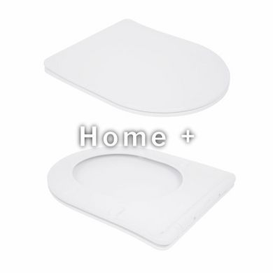 Унітаз підвісний Qtap Swan безобідковий Ultra Quiet із сидінням Soft-close QT16335179W SD00050900 фото