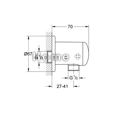 28671000 Relexa Шланговое подключение Grohe 2024643479 фото