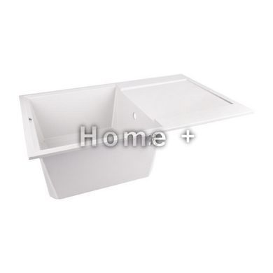 Кухонна мийка Lidz 790x495/230 WHI-01 (LIDZWHI01790495230) SD00039806 фото