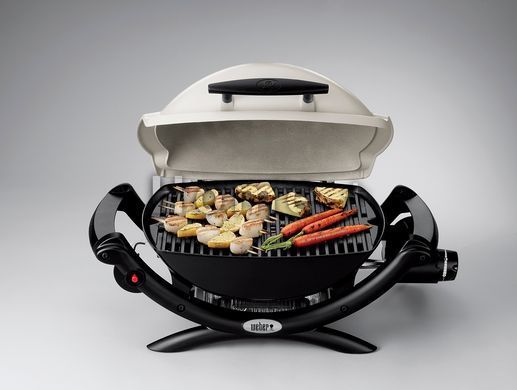 Газовий гриль Weber Q 1000, титановий 50060075 фото