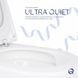 Унітаз підвісний Qtap Robin ML Ultra Quiet 490х365х325 мм, з сидінням Soft-close MagLock, White QTROBML26W49621