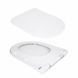 Унітаз підвісний Qtap Robin ML Ultra Quiet 490х365х325 мм, з сидінням Soft-close MagLock, White QTROBML26W49621